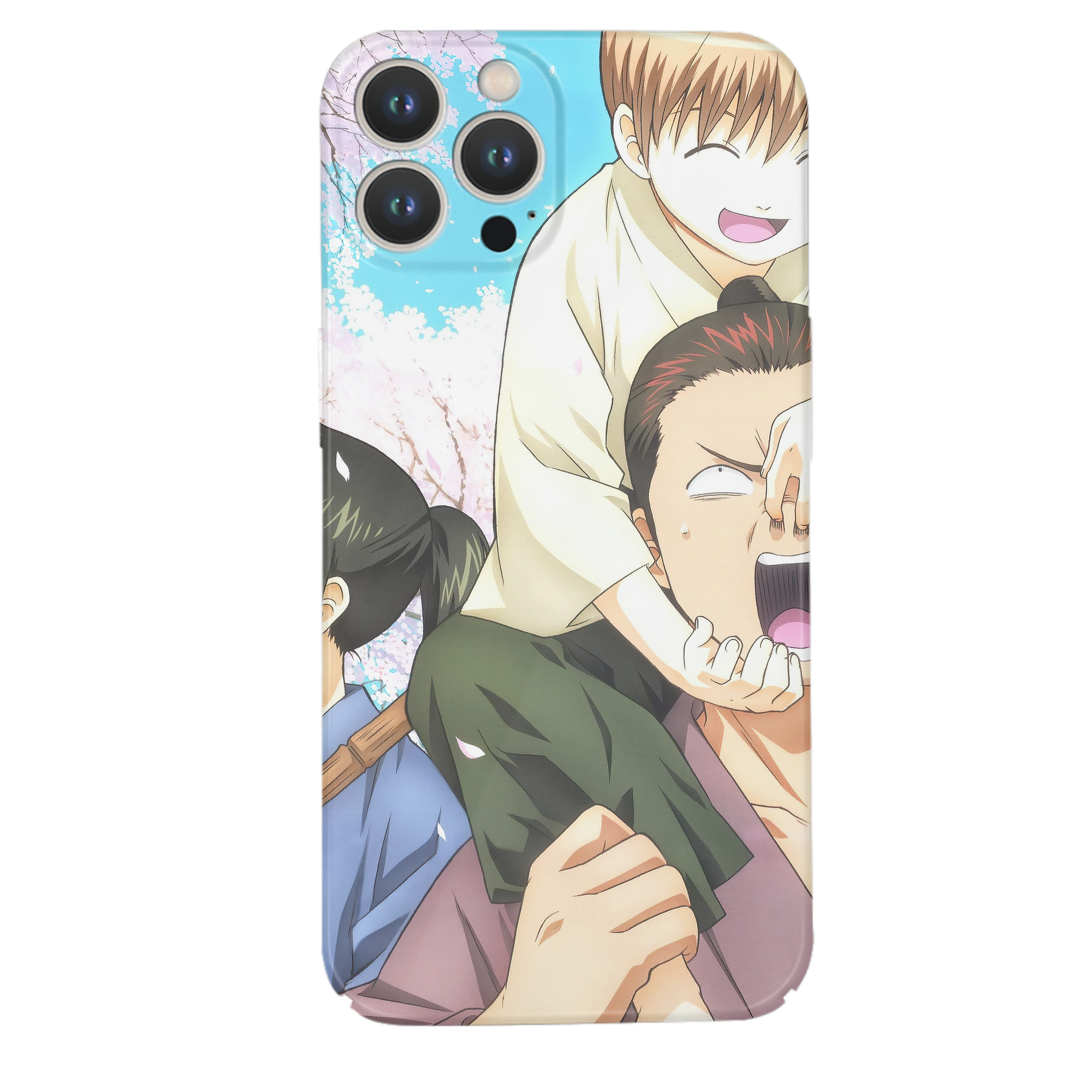 （画像用） ぎんたま 坂田銀時（さかたぎんとき） 神楽 志村新八（しむら しんぱち） GINTAMA Sakata Gintoki Kagura Shimura Shinpachi 【iPhone 14シリーズ対応】ハードケース